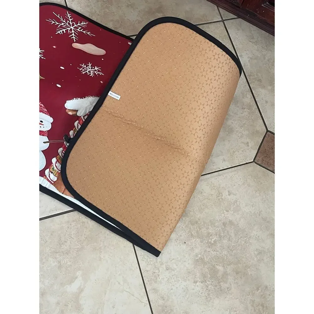Christmas Winter Kitchen Rug  20 X 39”